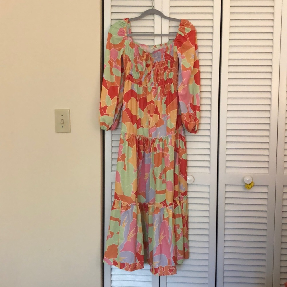 Fun and funky long dress- brand new